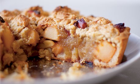 Quince and apple tart