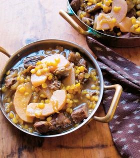Quince and lamb koresh