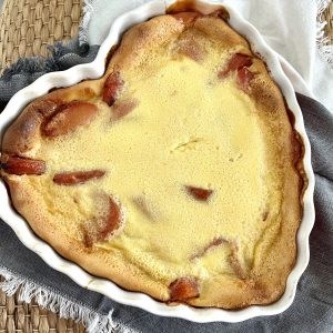Quince clafoutis