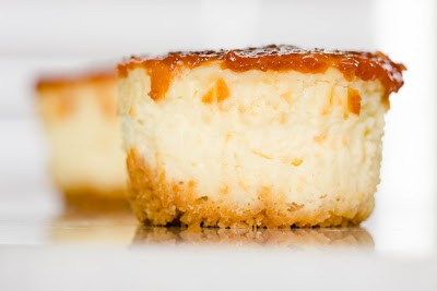 Quince, Manchego, and Ritz cheesecake cupcakes