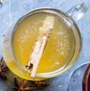 Quince mulled cider