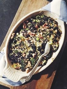 Quinoa & broccoli from the oven