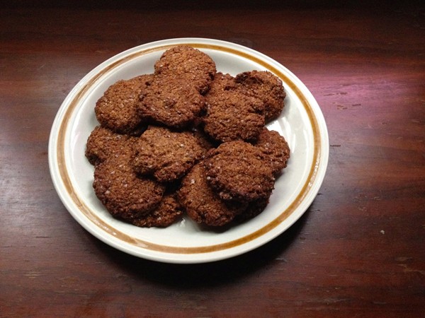Quinoa + lemon Anzac biscuits