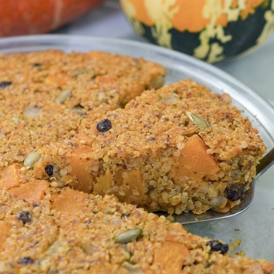 Quinoa & winter squash bake