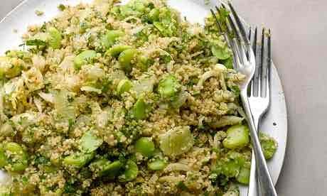 Quinoa and fennel salad