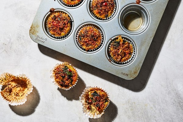 Quinoa and vegetable egg bites