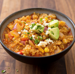 Quinoa and vegetable stew