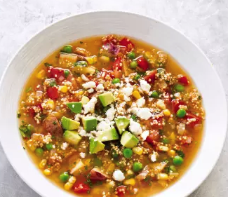 Quinoa and vegetable stew