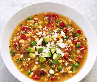 Quinoa and vegetable stew