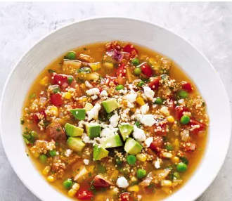 Quinoa and vegetable stew