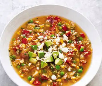Quinoa and vegetable stew