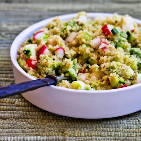 Quinoa avocado salad