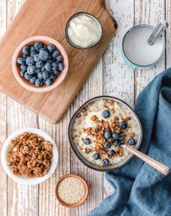 Quinoa breakfast bowl