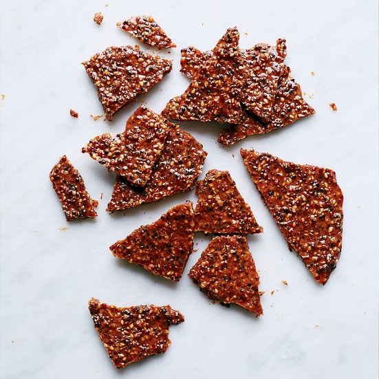 Quinoa brittle