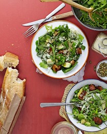 Quinoa Caesar salad