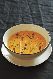Quinoa chowder with sweet corn