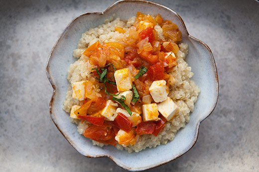 Quinoa con queso