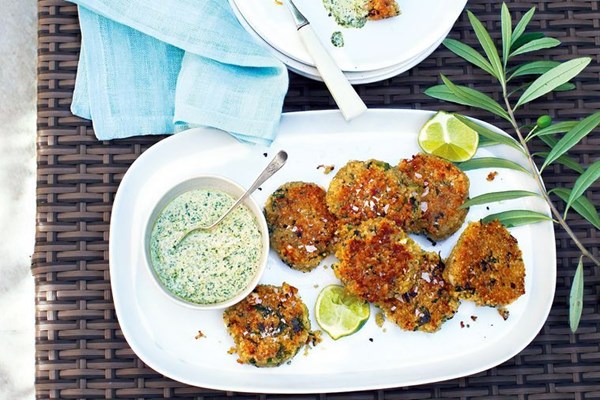 Quinoa fritters