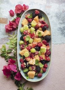 Quinoa fruit salad