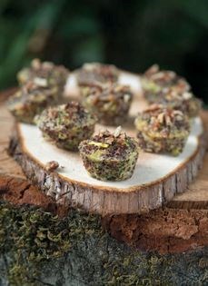 Quinoa-pecan frittata muffins