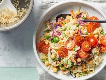 Quinoa slaw bowl 