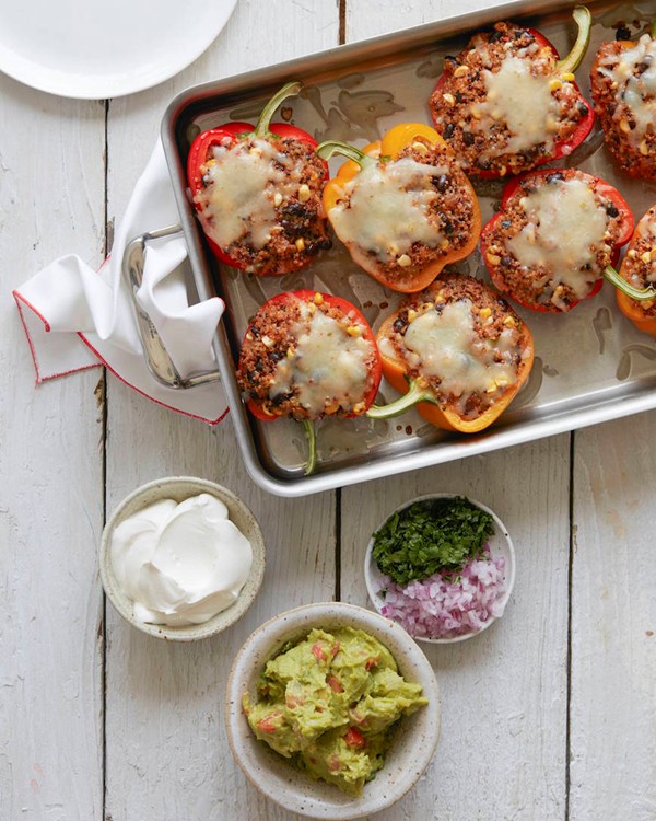 Quinoa stuffed peppers