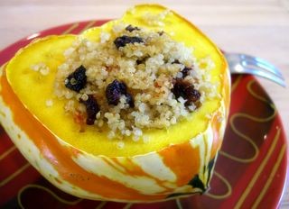 Quinoa stuffed squash