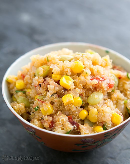 Quinoa succotash