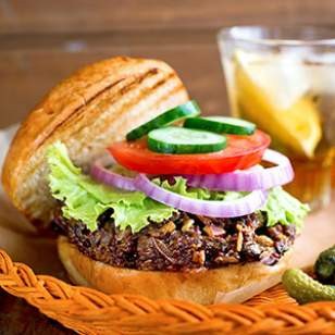 Quinoa veggie burger