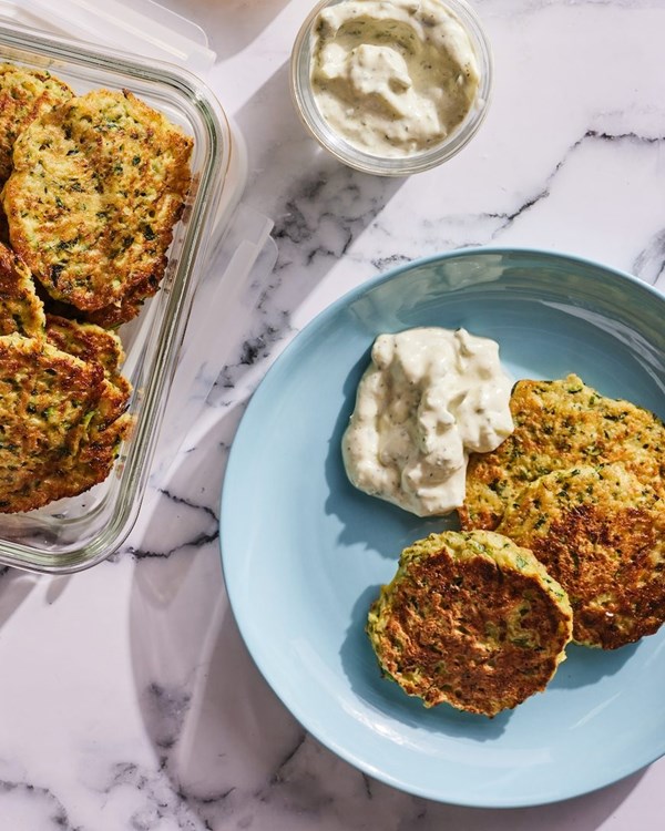 Quinoa zucchini cakes
