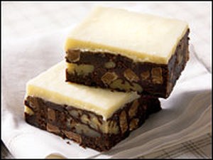 Quintuple chocolate brownies