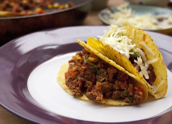 Quorn taco
