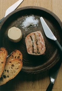 Rabbit & pickled walnut terrine