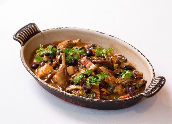 Rabbit cacciatore