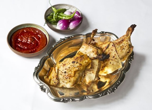 Rabbit cooked in a pit (Khad khargosh)