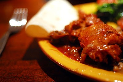  Rabbit with chile sauce (Conejo Colorado)