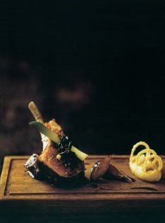 Rack and braised shoulder of lamb ras el hanout