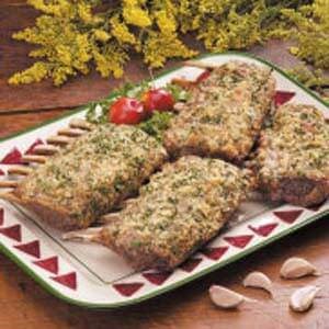Rack of lamb