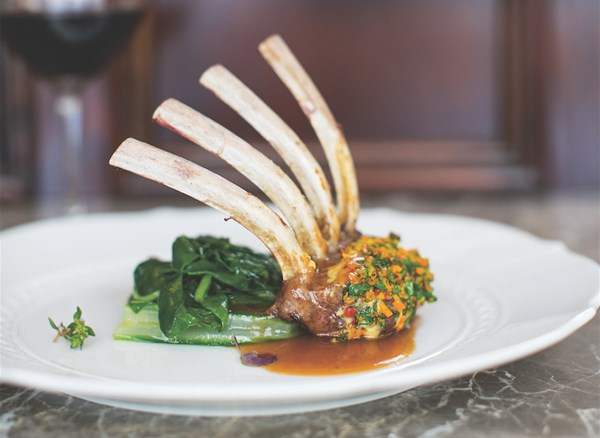Rack of lamb with citrus gremolata (Carrè d'agnello con gremolata di agrumi)