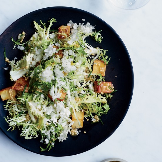 Raclette-and-potato gratin