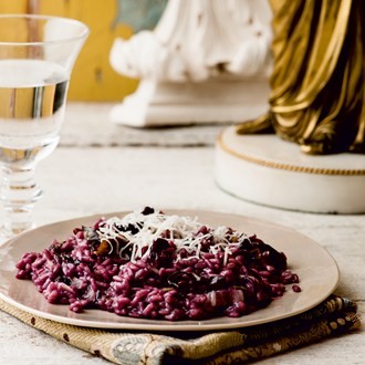 Radicchio & Nebiollo wine risotto
