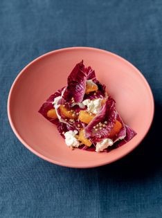 Radicchio and orange salad