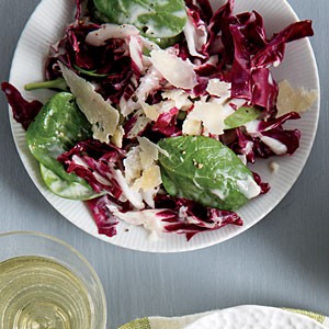 Radicchio Caesar salad