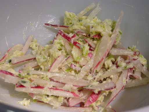 Radish butter