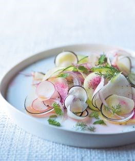 Radish ceviche