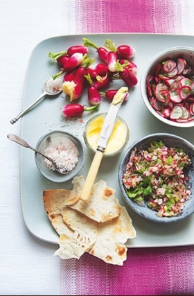 Radish meze