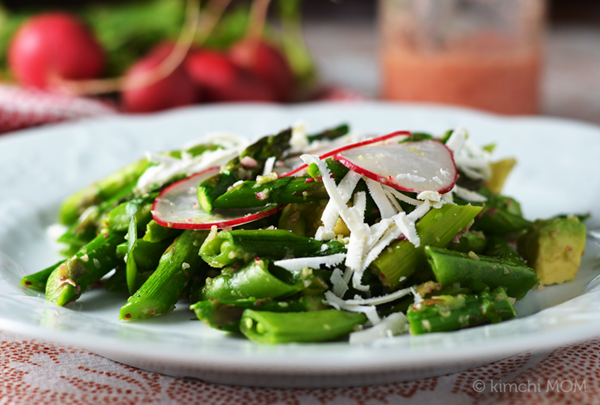 Radish vinaigrette