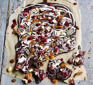 Raid-the-cupboard fruit 'n' nut bark