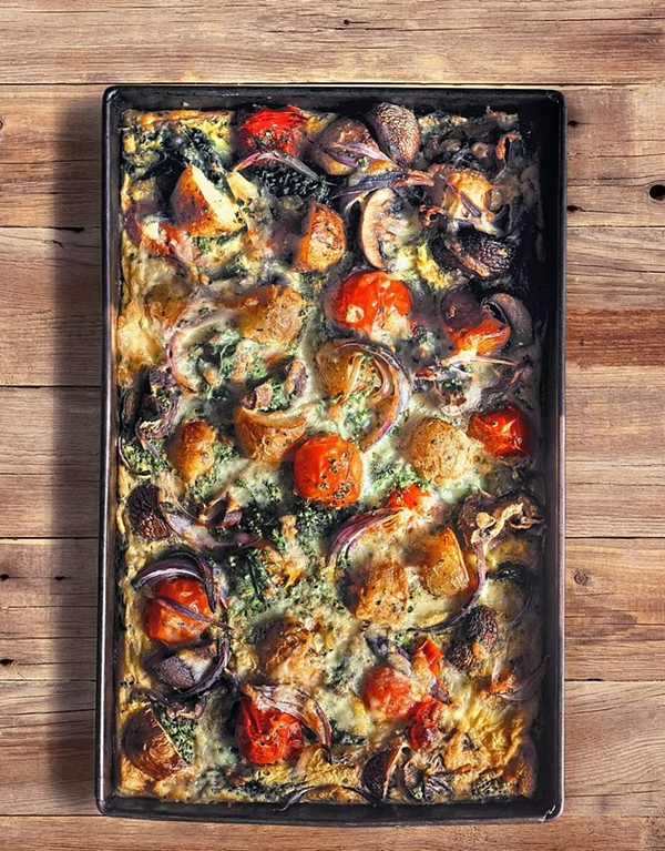 Raid-the-fridge frittata