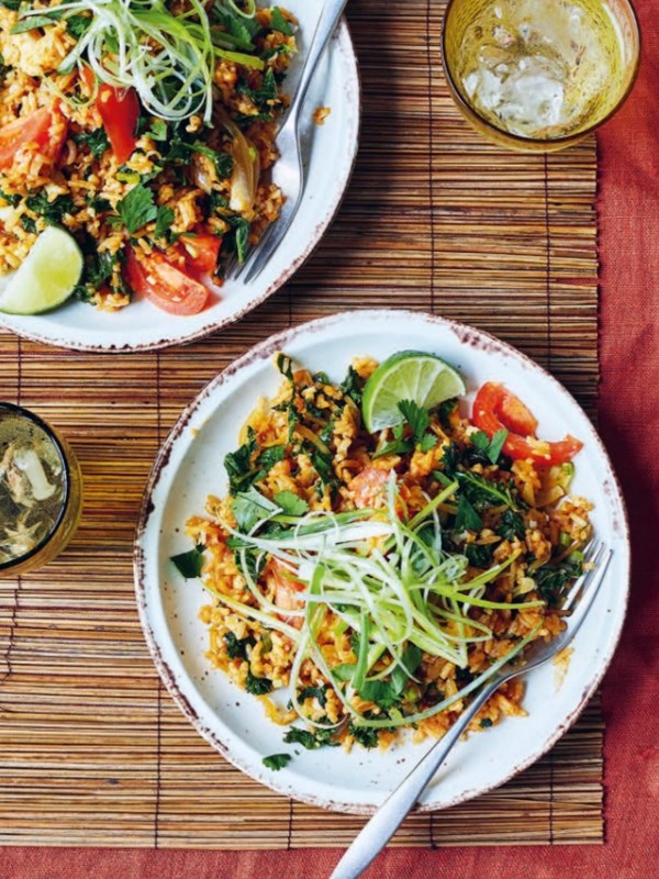 Railway fried rice (Khao pad rod fai)